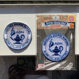 Set of (2) Blinn College Nursing Nurse Patches Patch